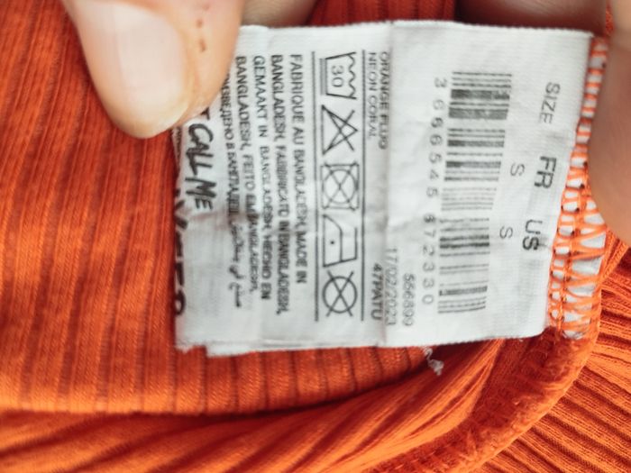 🧡Jennyfer - T-shirt - Taille S - photo numéro 4