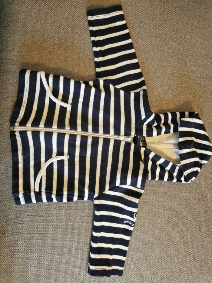 Gilet marinière - photo numéro 2