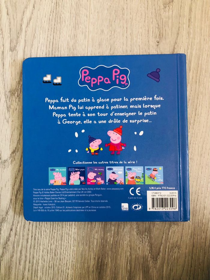 Livre peppa fait du patin à glace - photo numéro 2