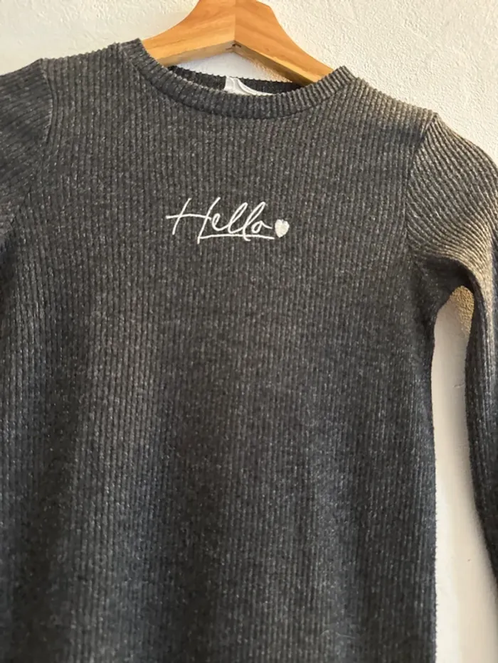 Robe grise 8/9 ans - photo numéro 2