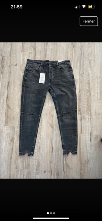 Jean distressed skinny
