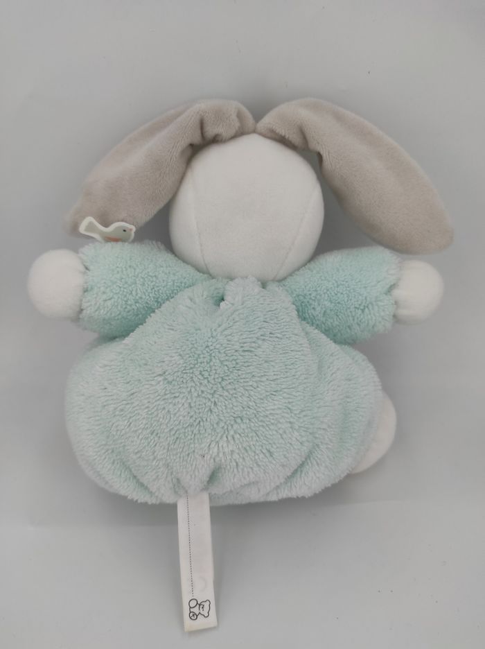 Doudou Boule Lapin Vert Menthe Kaloo - photo numéro 2