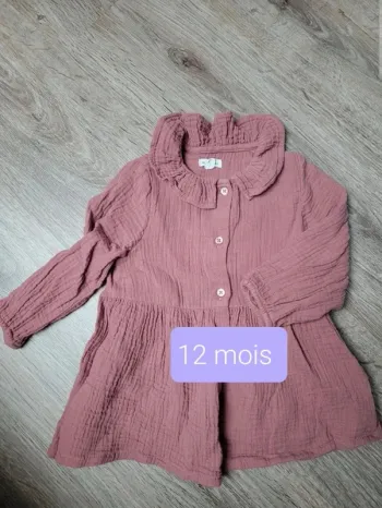Robe gaze vertbaudet 12 mois
