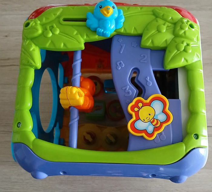Super cube des découvertes, jeu éveil bébé, jeu électronique- Vtech - photo numéro 6