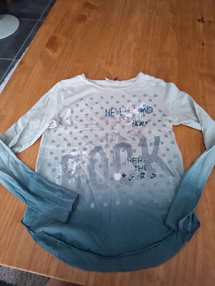 T-shirt manches longues IKKS 10 ans