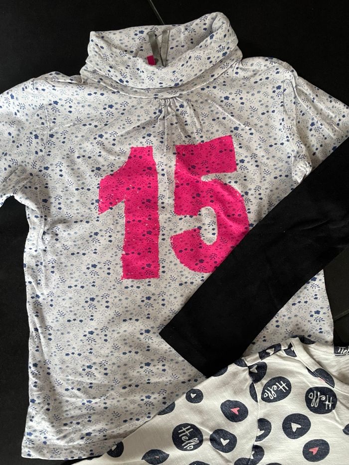 Lot de 3 t-shirts fille Orchestra 8 ans - photo numéro 2