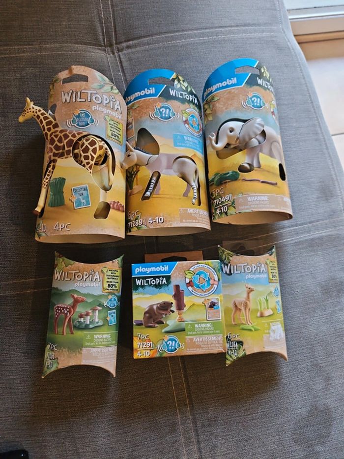 Collection playmobil wiltopia