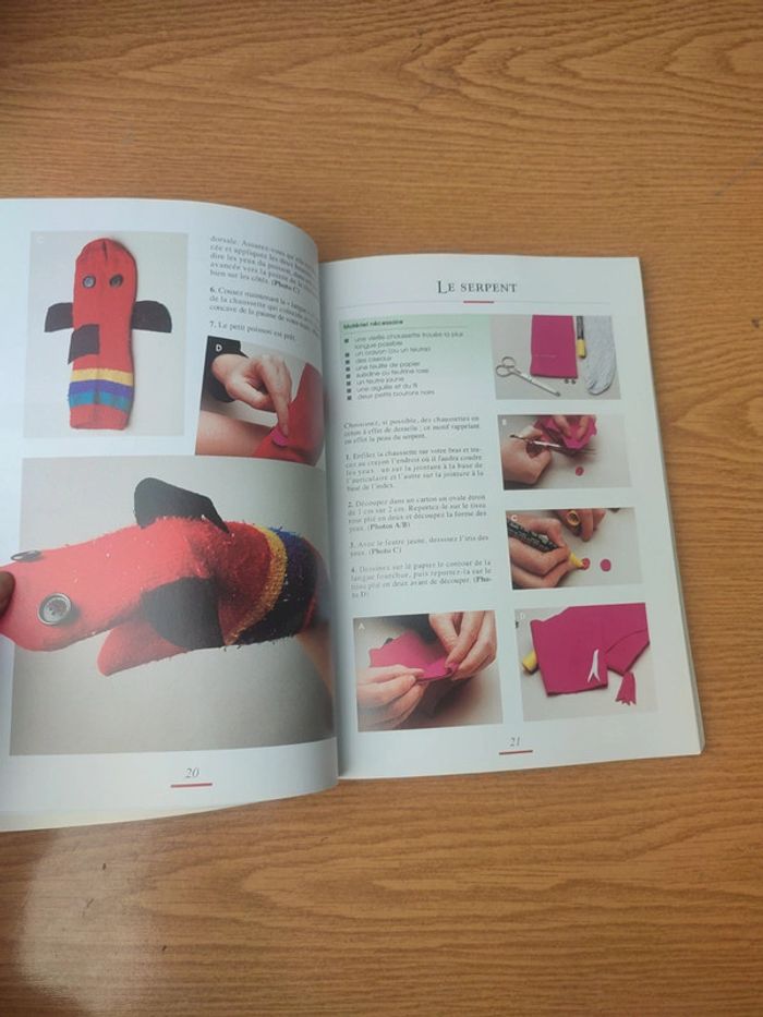 Livre marionnettes et poupée animée a fabriquer sois-meme - photo numéro 9
