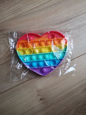 POP IT Cœur Multicolore