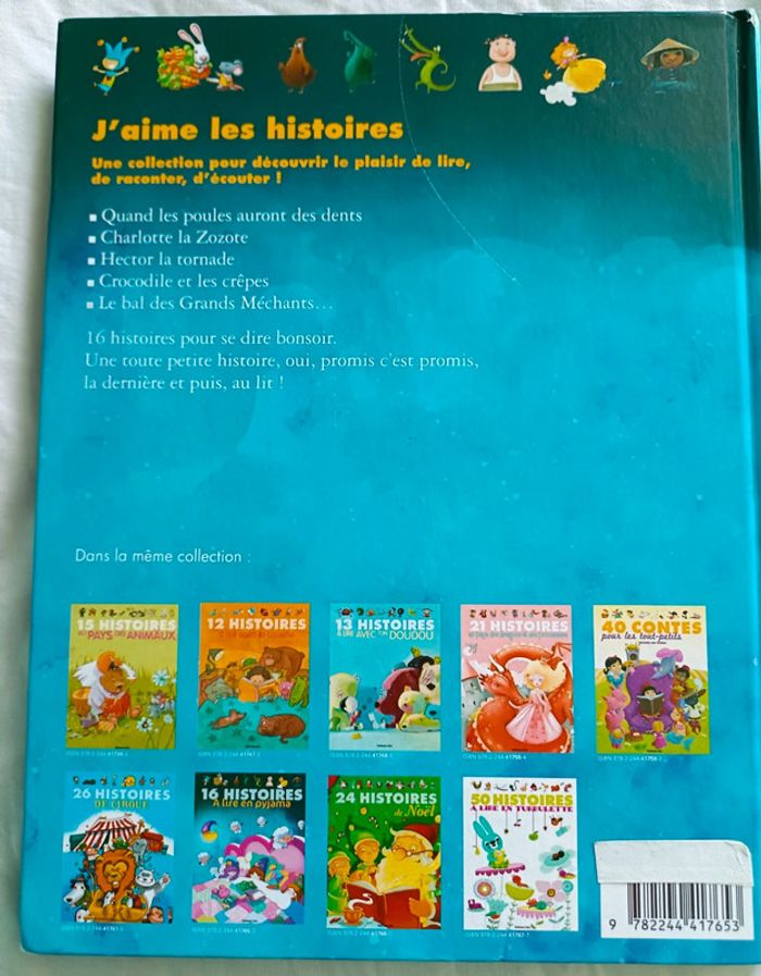 Lot de 2 livres Histoires pour le soir avant de dormir - photo numéro 17