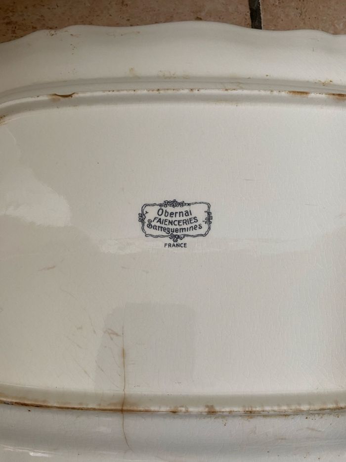 Plateaux porcelaine - photo numéro 2