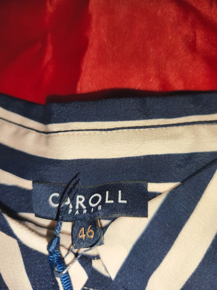 Chemise rayée femme Caroll 46 - photo numéro 7