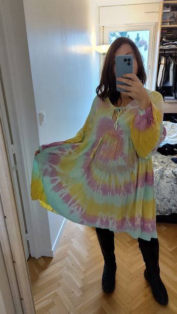 Robe bohème tie&die