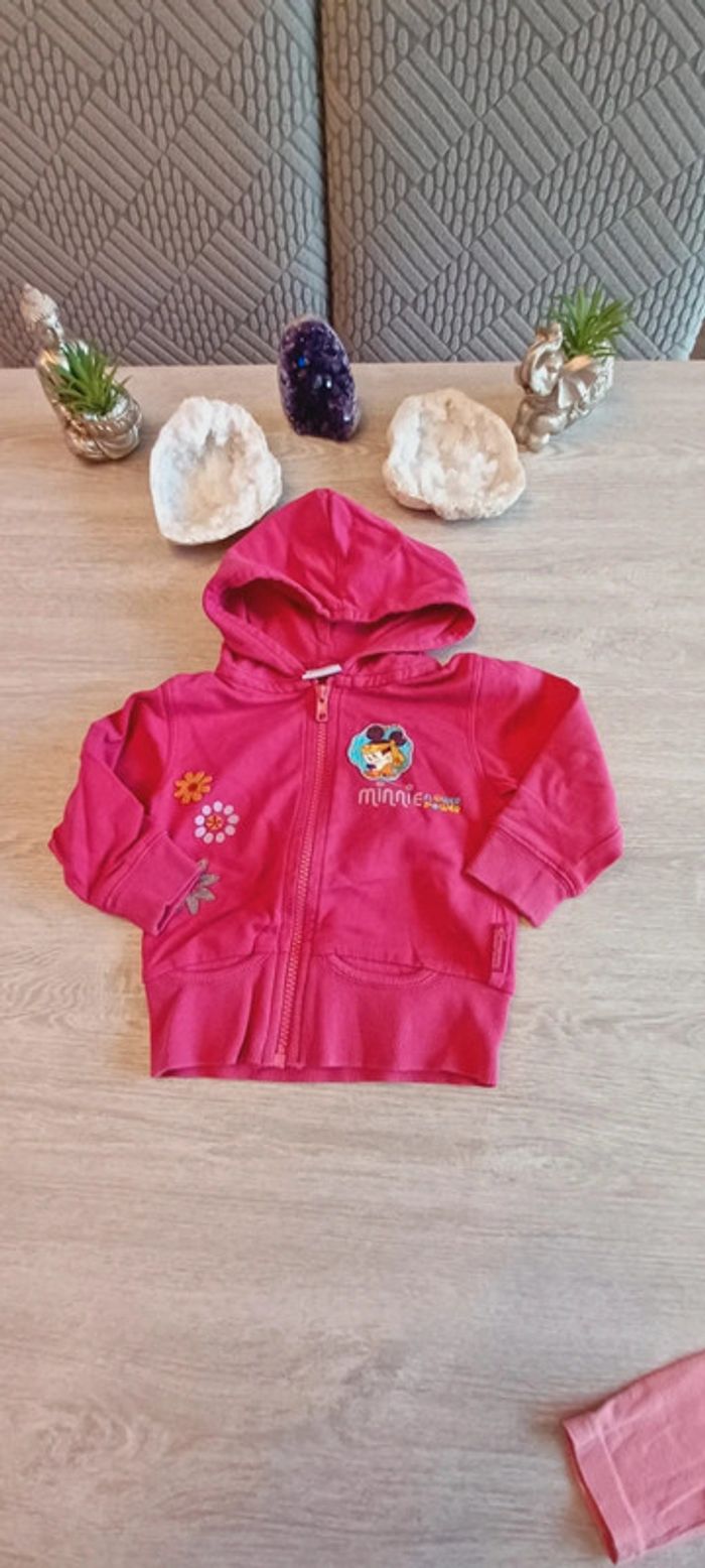 Veste à capuche disney 12 mois