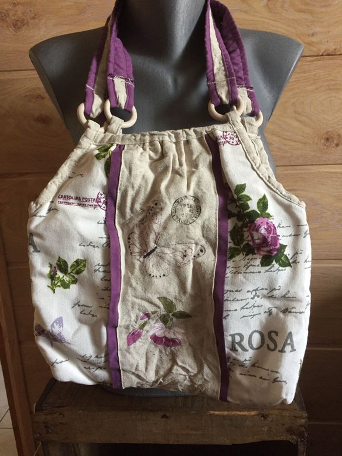 Sac motifs papillons