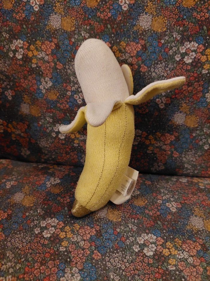 #P1 - Meri meri - doudou peluche banane - photo numéro 3