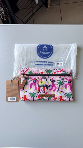 Pochette cabaïa édition limitée Aurore Carric