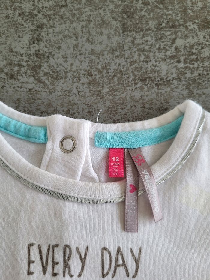 Tee-shirt - 12 mois - - photo numéro 5
