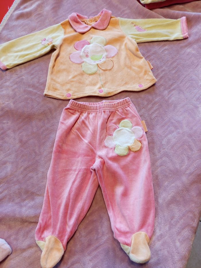 Lot de 2 pyjamas, 6mois, Doudoussimo - photo numéro 7
