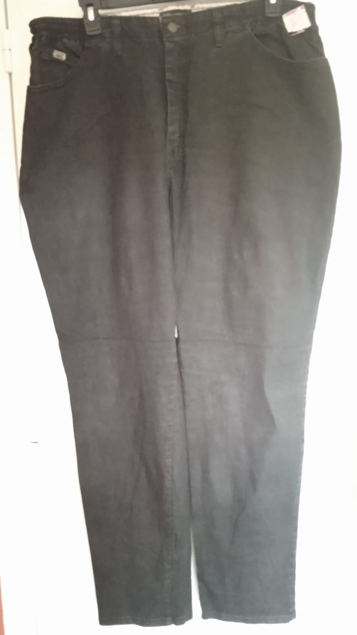 Jeans Lee Noir Oversize femme 3XL