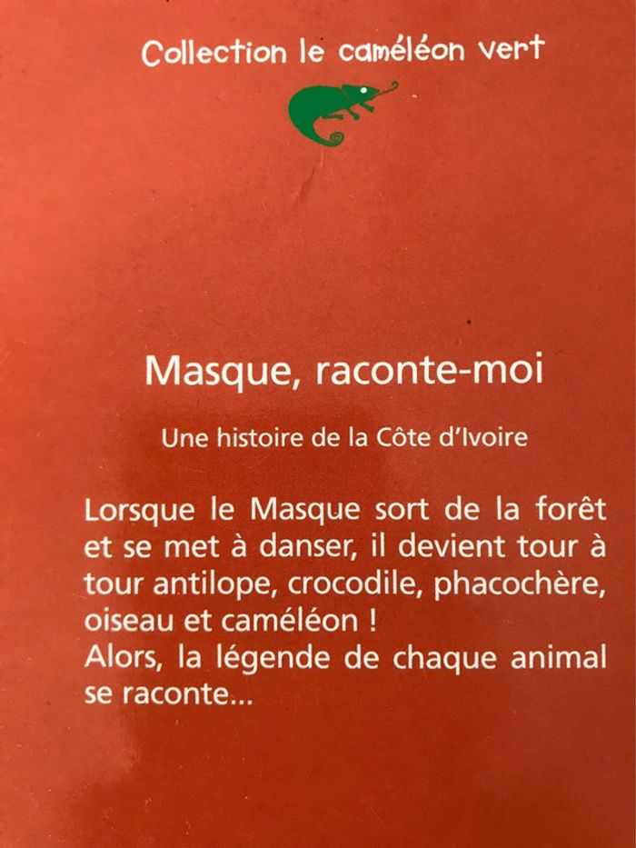 livre enfant Masque, raconte moi - photo numéro 5