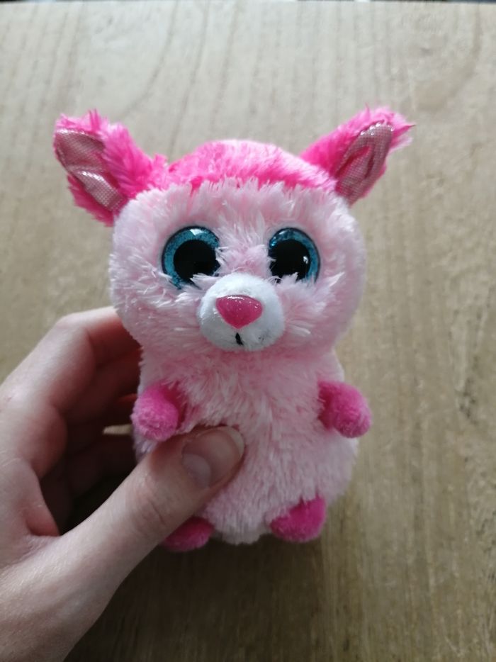 Petite peluche rose Ty - photo numéro 3