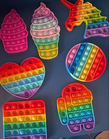 Lot de 7 pop-its