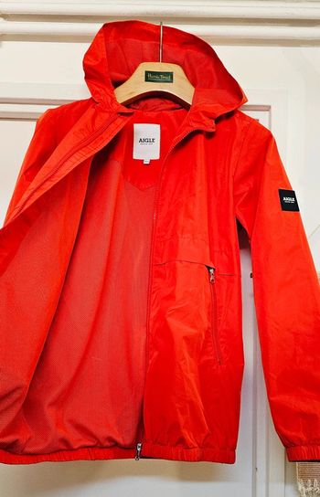 Imper Parka Trench Coupe vent Déperlant Aigle Taille 12 ans