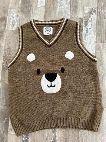Gilet ours Cool Club T24 mois