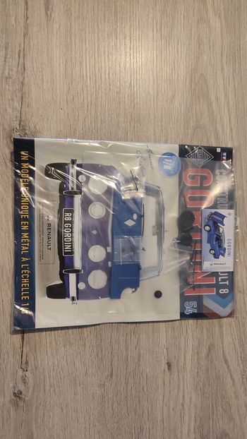 Fascicule complet scellé numéro 54 n°54 Renault R8 Gordini 1/8 1/8ème Eaglemoss Collections #D61