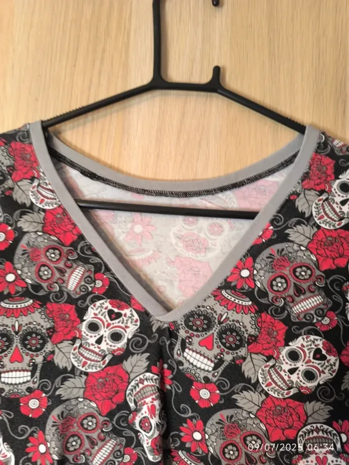Robe grise Calaveras (L 42) - photo numéro 5