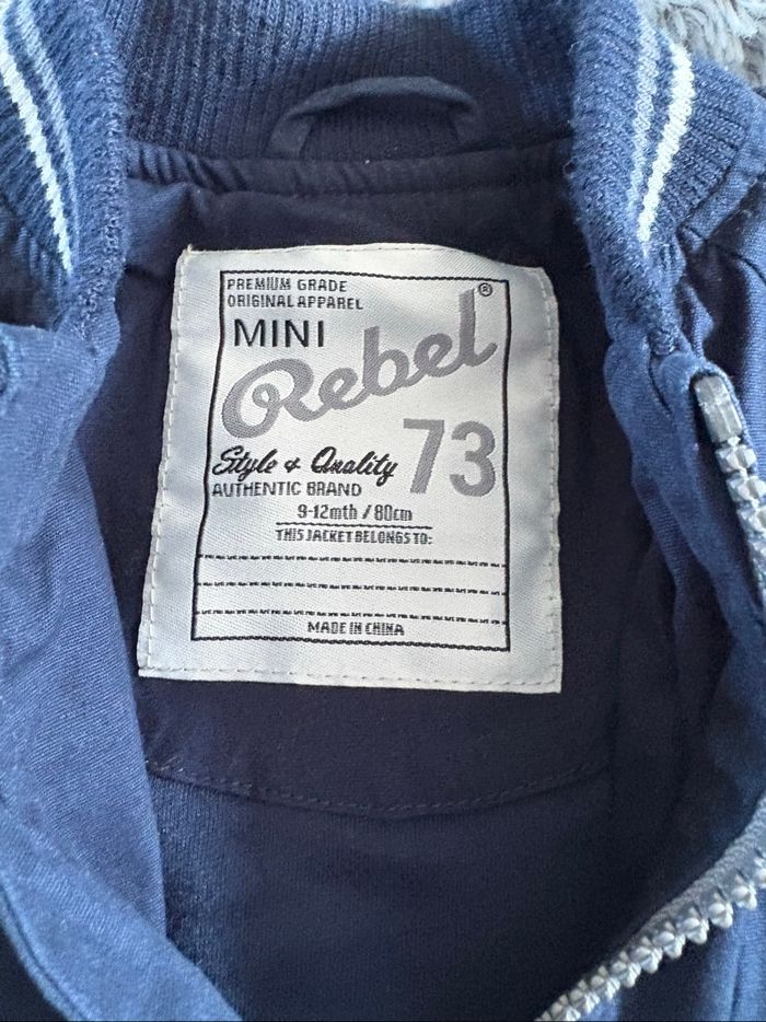 Blouson mi-saison Mini Rebel 9-12 mois - photo numéro 3