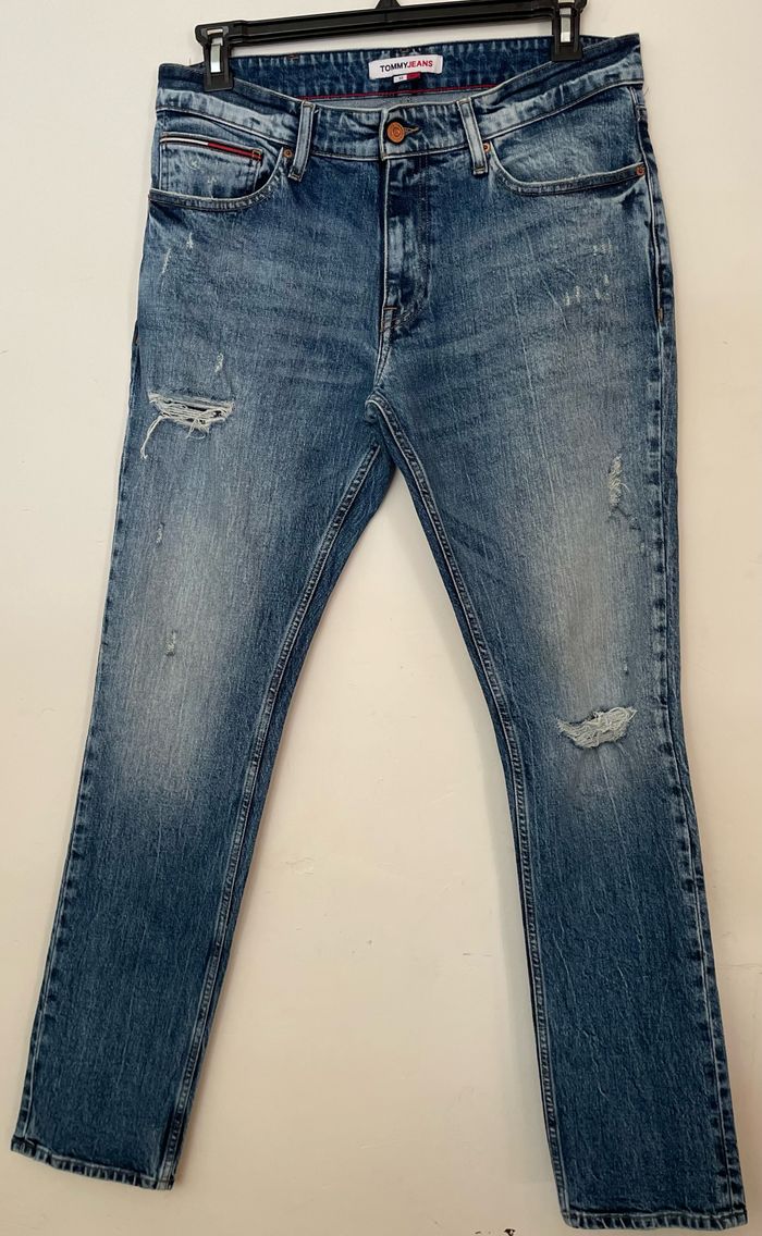 Jean Slim Tommy Jeans Homme Taille W33/34 - photo numéro 2