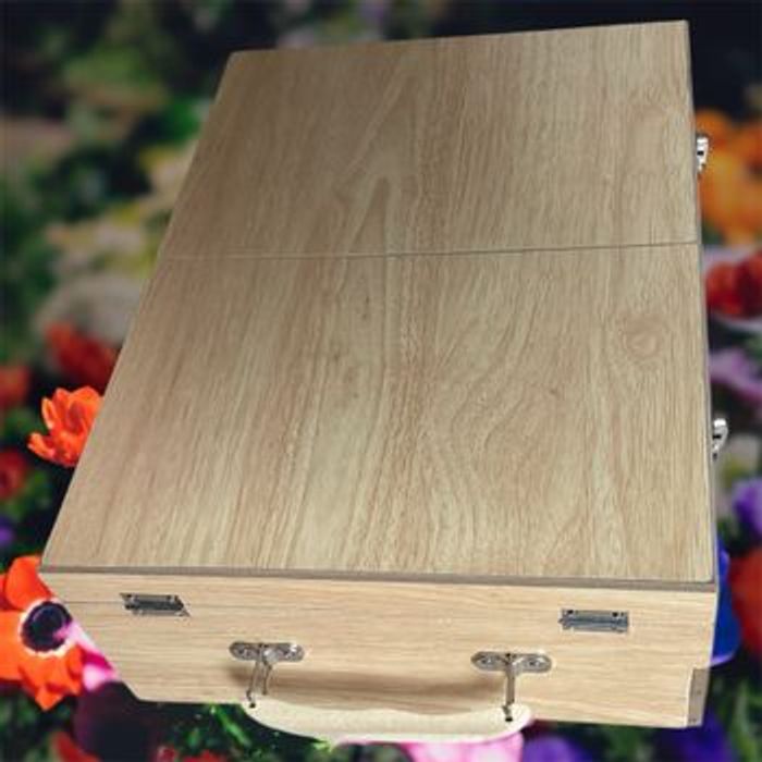 Kit d'art 85 pièces avec chevalet en bois intégré - photo numéro 8
