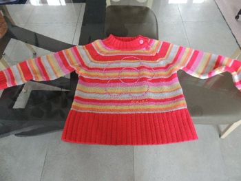 Pull fille vertbaudet 8 ans