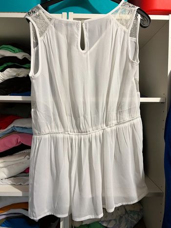 Blouse blanche fluide