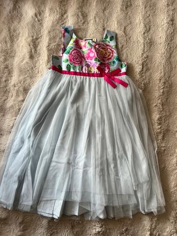 Magnifique robe de fête avec doublure fille 10 ans