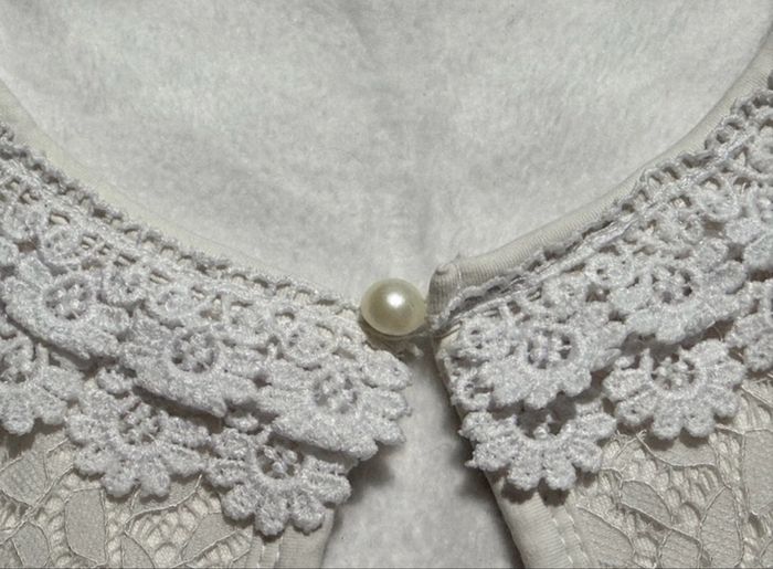 Boléro / gilet blanc fille – 150 cm - NEUF - photo numéro 3