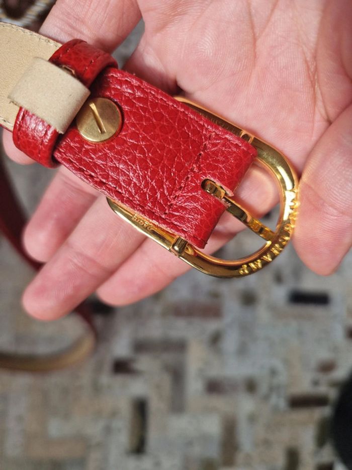 Ceinture longchamp rouge - photo numéro 8