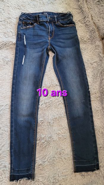 Jeans fille 10 ans kiabi