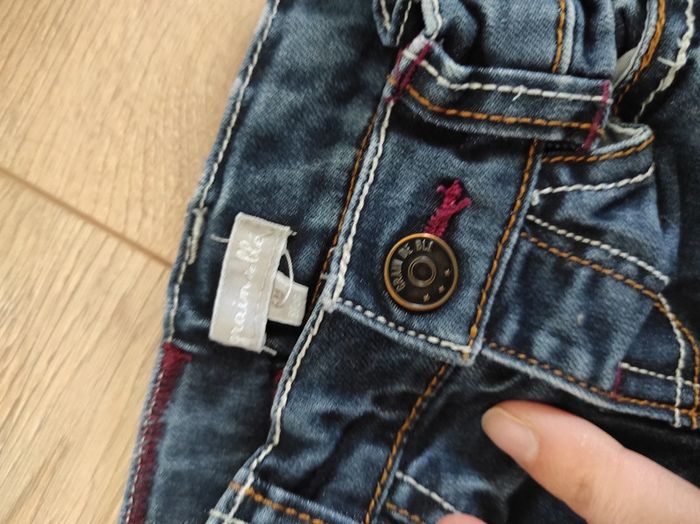 Lot de deux jeans 6 mois - photo numéro 3