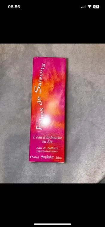 Folies de saisons eau de toilette #Yves rocher #vintage