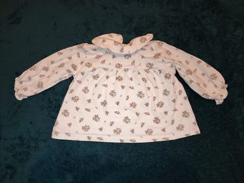 Chemisier bébé fille 9 mois