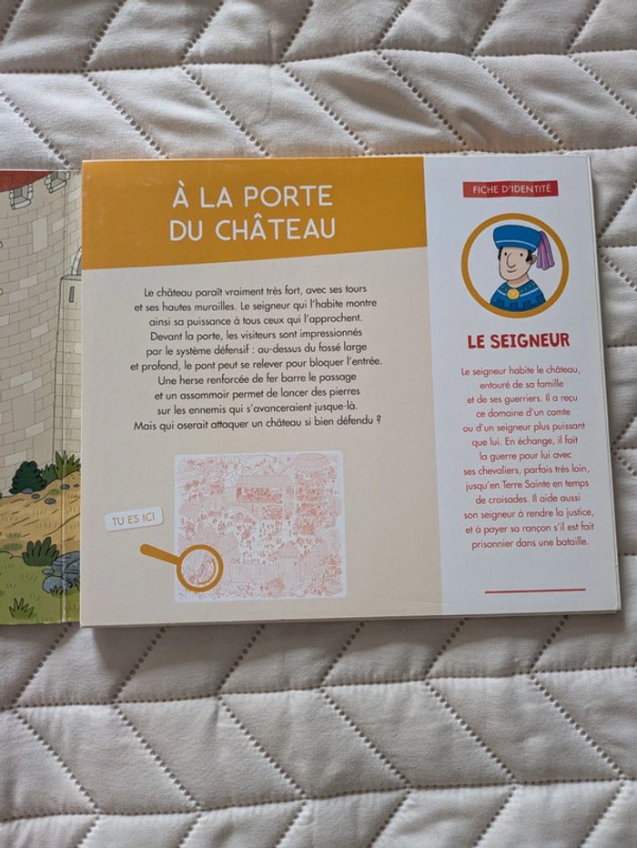 Lot de 2 livres sur les châteaux forts - photo numéro 3