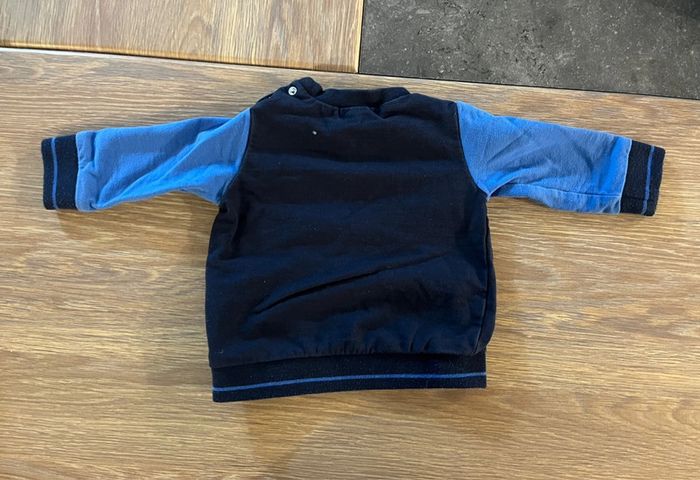 Pull creeks bleu clair et bleu marine - photo numéro 2