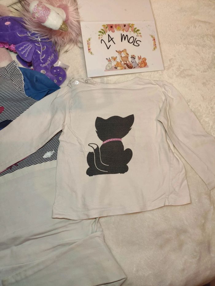 T-shirts manches longues 2 ans - photo numéro 2