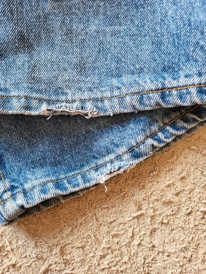 Jean Levi's vintage 535 - 100% coton Made in Canada - photo numéro 13