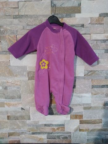 Surpyjama polaire grenouillère