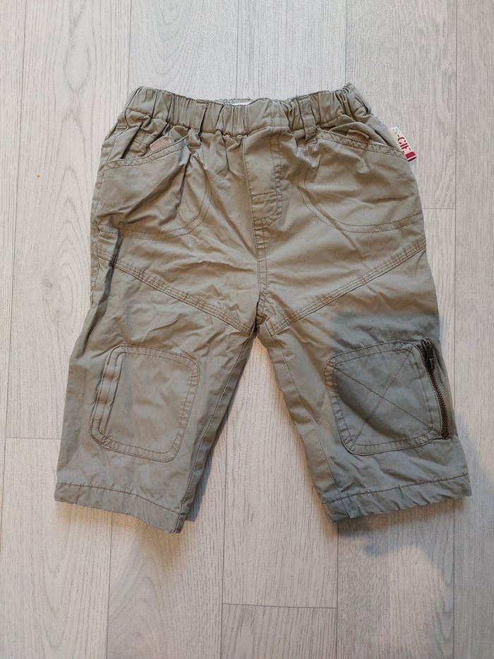 Lot 2 pantalons 12m/74cm - photo numéro 2