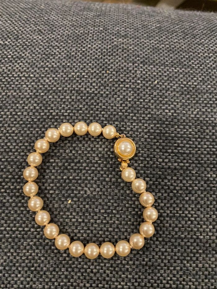 Bracelet en perles nacrées - photo numéro 2